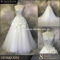 New Luxurious High Quality satin mermaid wedding dress